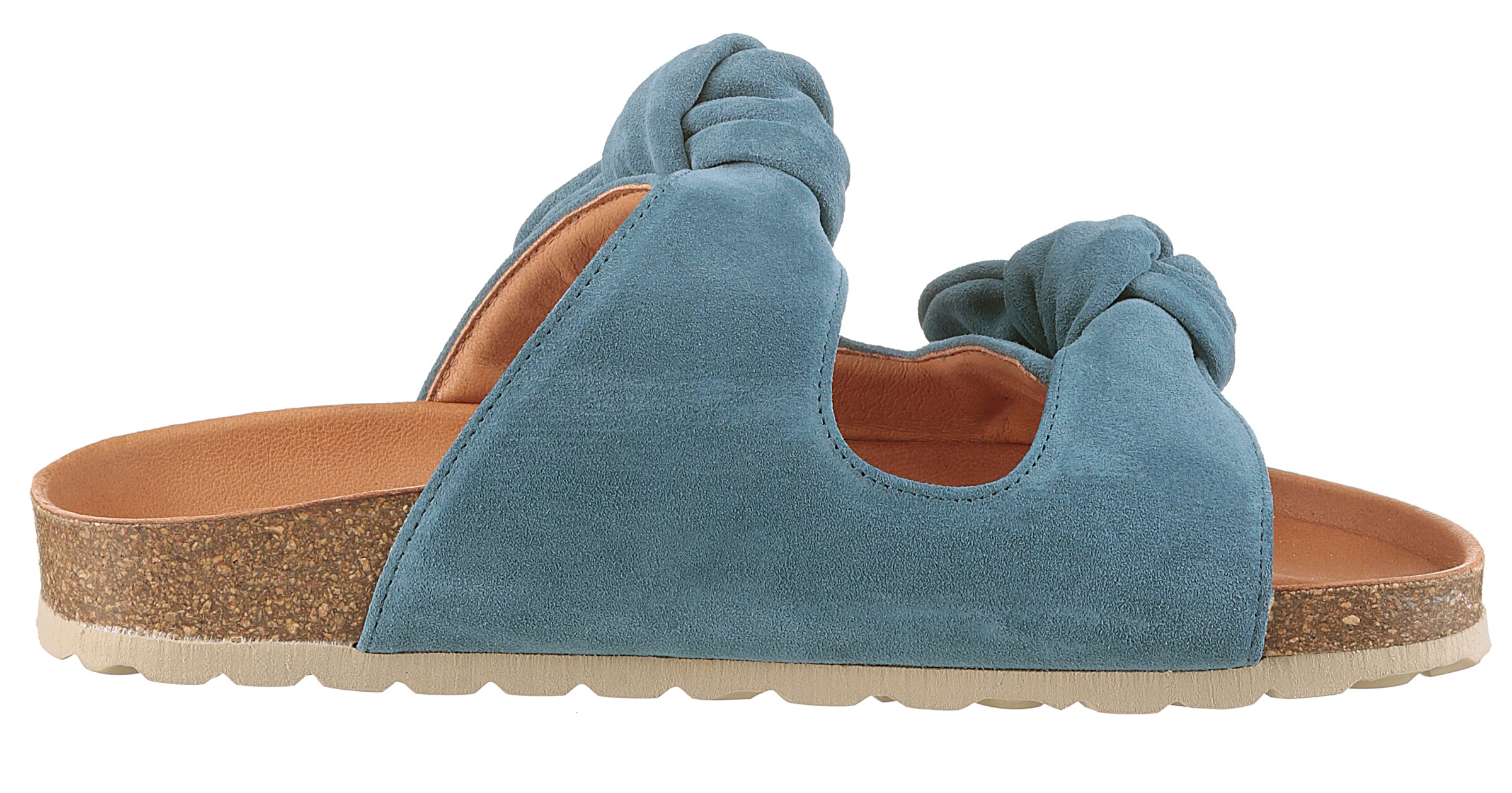 VERBENAS Mules in Blue