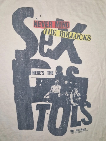 Rockshirts - Camiseta 'Sex Pistols Here¨s The Sex Pistols T-Shirt' en blanco