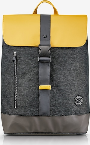 LERROS Backpack in Yellow: front