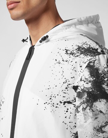Plein Sport Between-season jacket 'Splash Extreme' in White