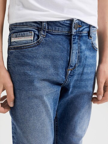 WE Fashion - Slimfit Vaquero en azul