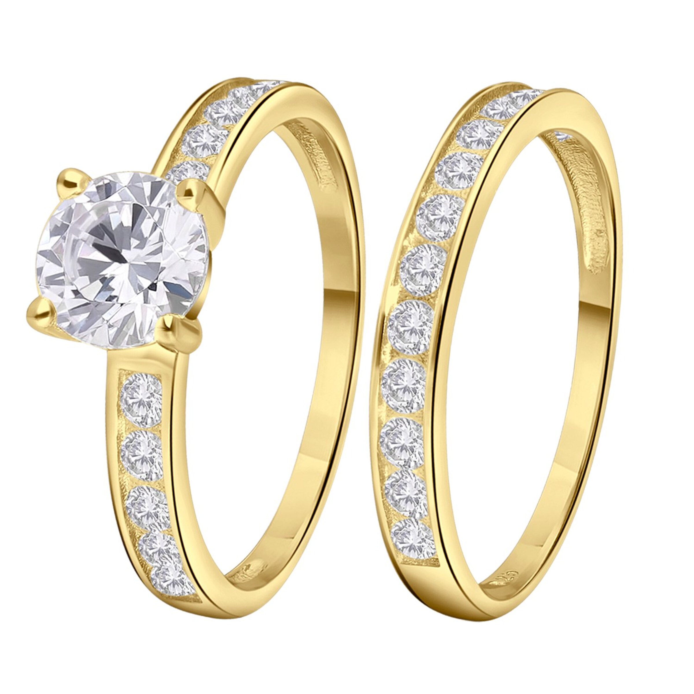 Lucardi Ring in Gold