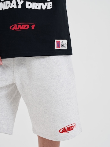 Wide Leg Pantalon AND1 en gris