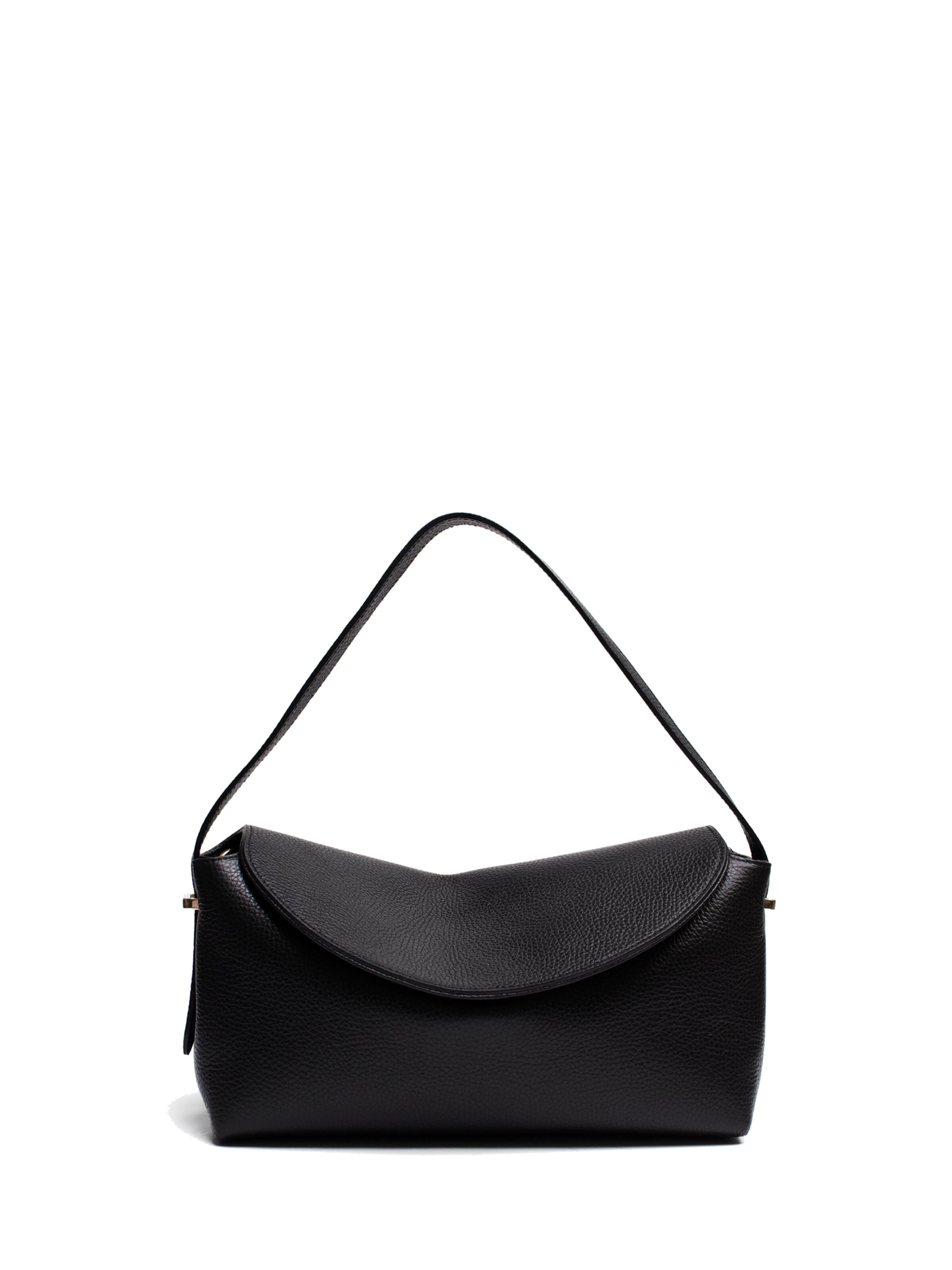 Borsa a mano 'Torino Mini' di Latalia in nero: frontale