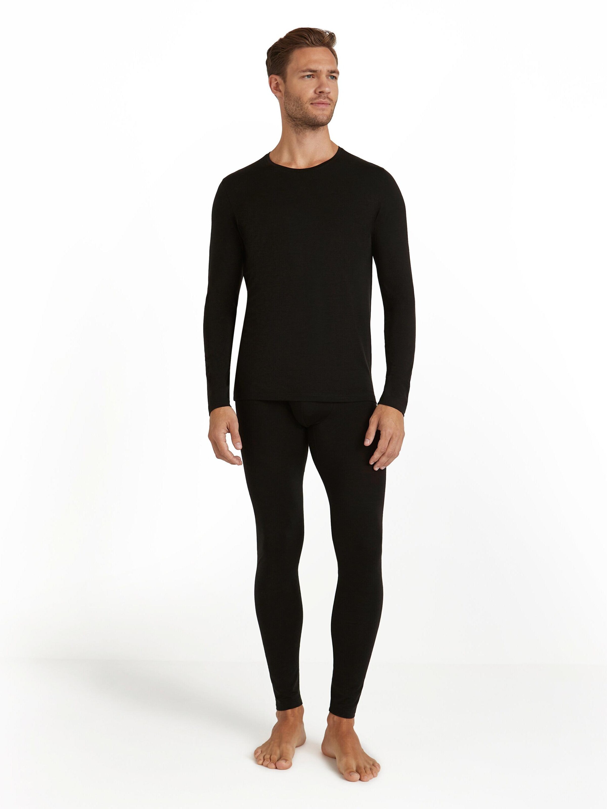 FALKE Undershirt in Black