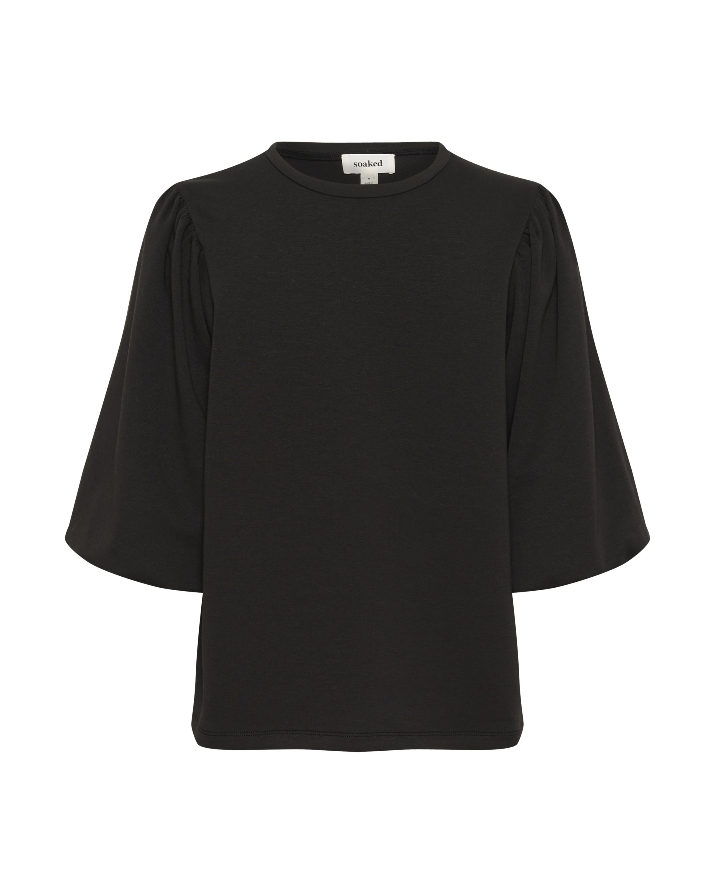 Sweat-shirt 'Magana Valera' SOAKED IN LUXURY en noir : devant