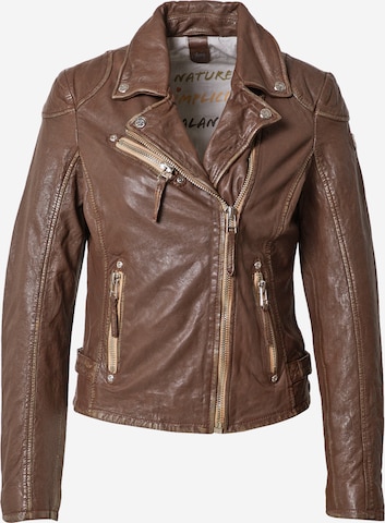 Gipsy Between-Season Jacket in Brown: front