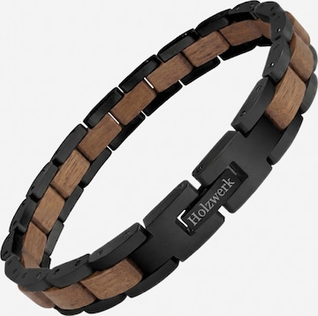 Holzwerk Armband 'DAMMSEE' in Bruin: voorkant