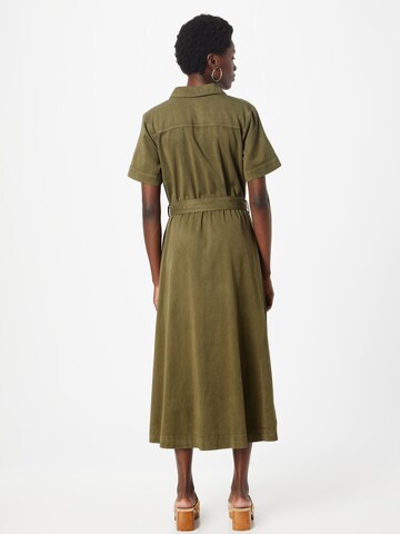 Freequent Shirt Dress 'LULINA' in Green
