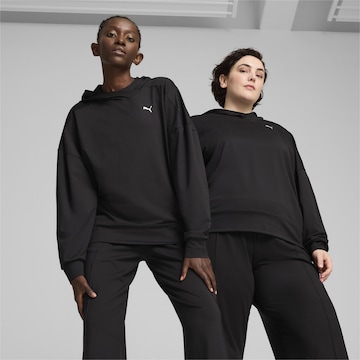 Sweat de sport 'Cloudspun' PUMA en noir : devant