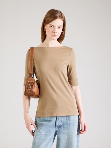 T-shirt 'JUDY' Lauren Ralph Lauren en beige : devant