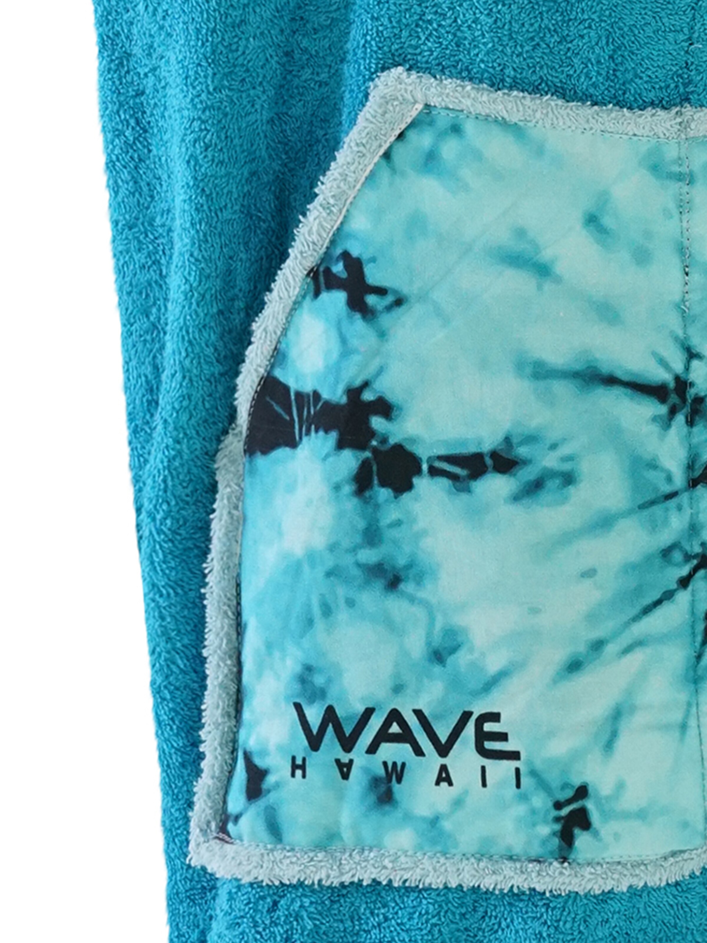 Wave Hawaii Bathrobe short ' Flyh ' in Blue