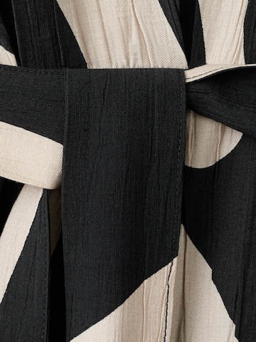 MANGO Košeľové šaty 'NIKITA' - Čierna