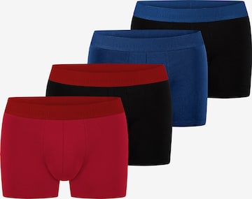 Bruno Banani Boxershorts 'Flowing' in Rot: Vorderseite