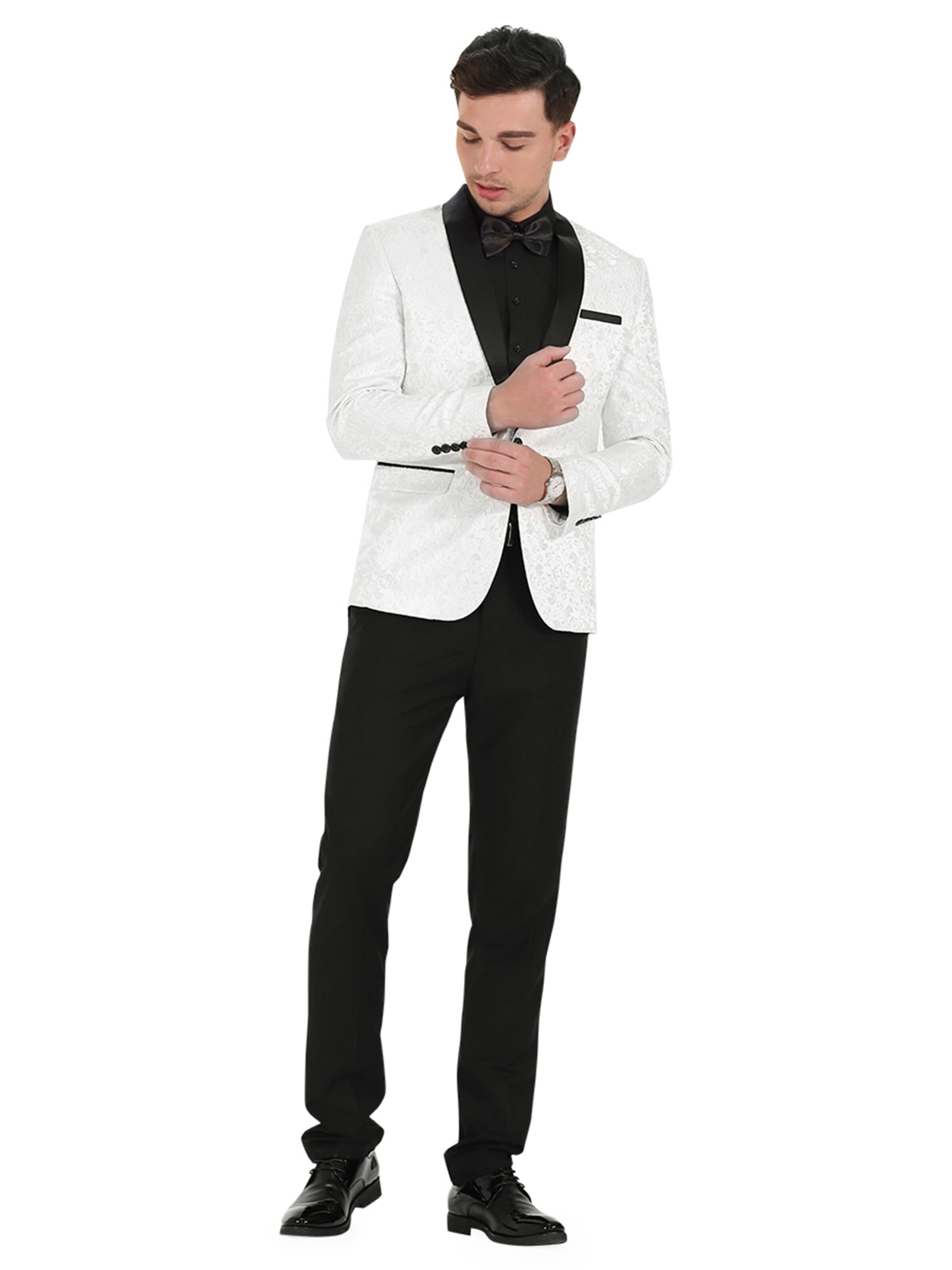 Youthup Anzug in weiß, Produktansicht