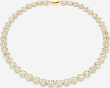 Chaîne 'Una' Swarovski en or : devant
