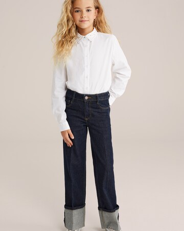 WE Fashion Bluse i hvid