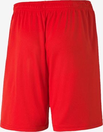 regular Pantaloni sportivi 'TeamGOAL 23' di PUMA in rosso