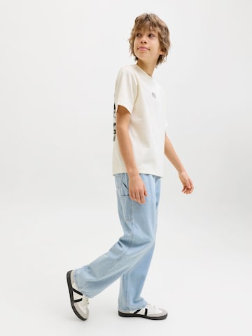 Jack & Jones Junior Loosefit Džíny 'JJIAlex' – modrá