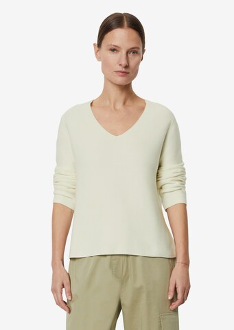 Marc O'Polo Sweater in White: front