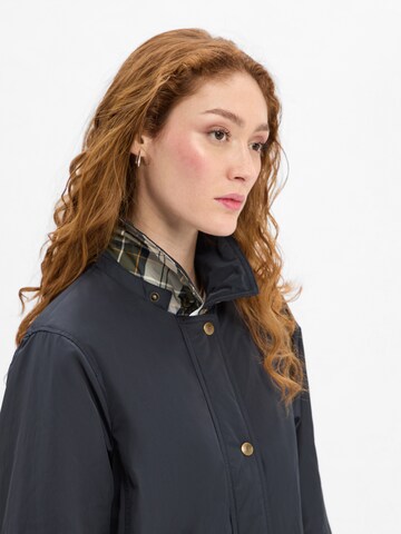 Fuchs Schmitt Between-Seasons Coat in Blue