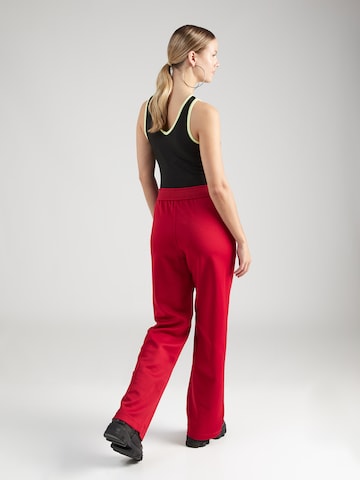 Wide leg Pantaloni 'Stray' di G-Star RAW in rosso