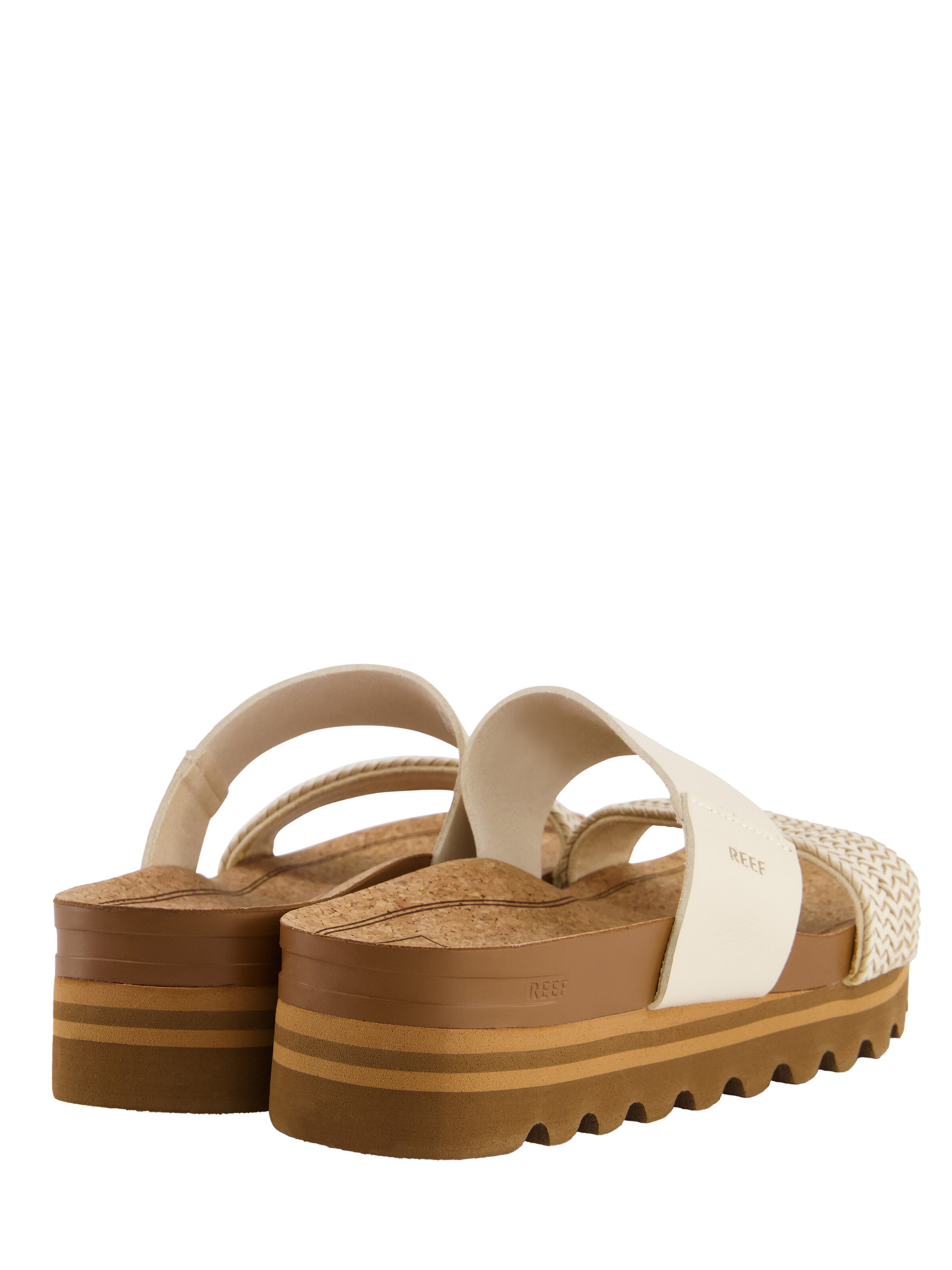 Claquettes / Tongs 'Cushion Vista HI' REEF en blanc