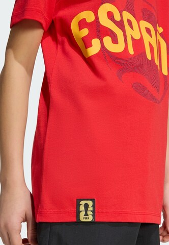 T-Shirt fonctionnel 'FIFA Fussball-Weltmeisterschaft 26™ Spanien' ADIDAS PERFORMANCE en rouge