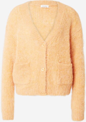 Cardigan 'BYMI' AMERICAN VINTAGE en orange : devant