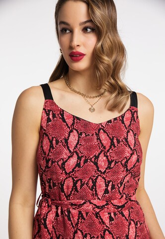faina Jurk in Rood