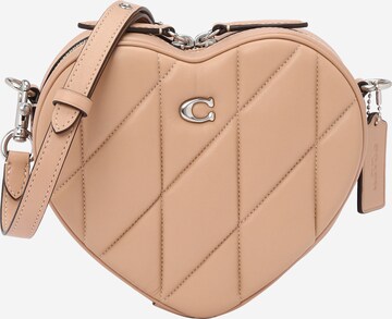 COACH Umhängetasche in Beige: predná strana