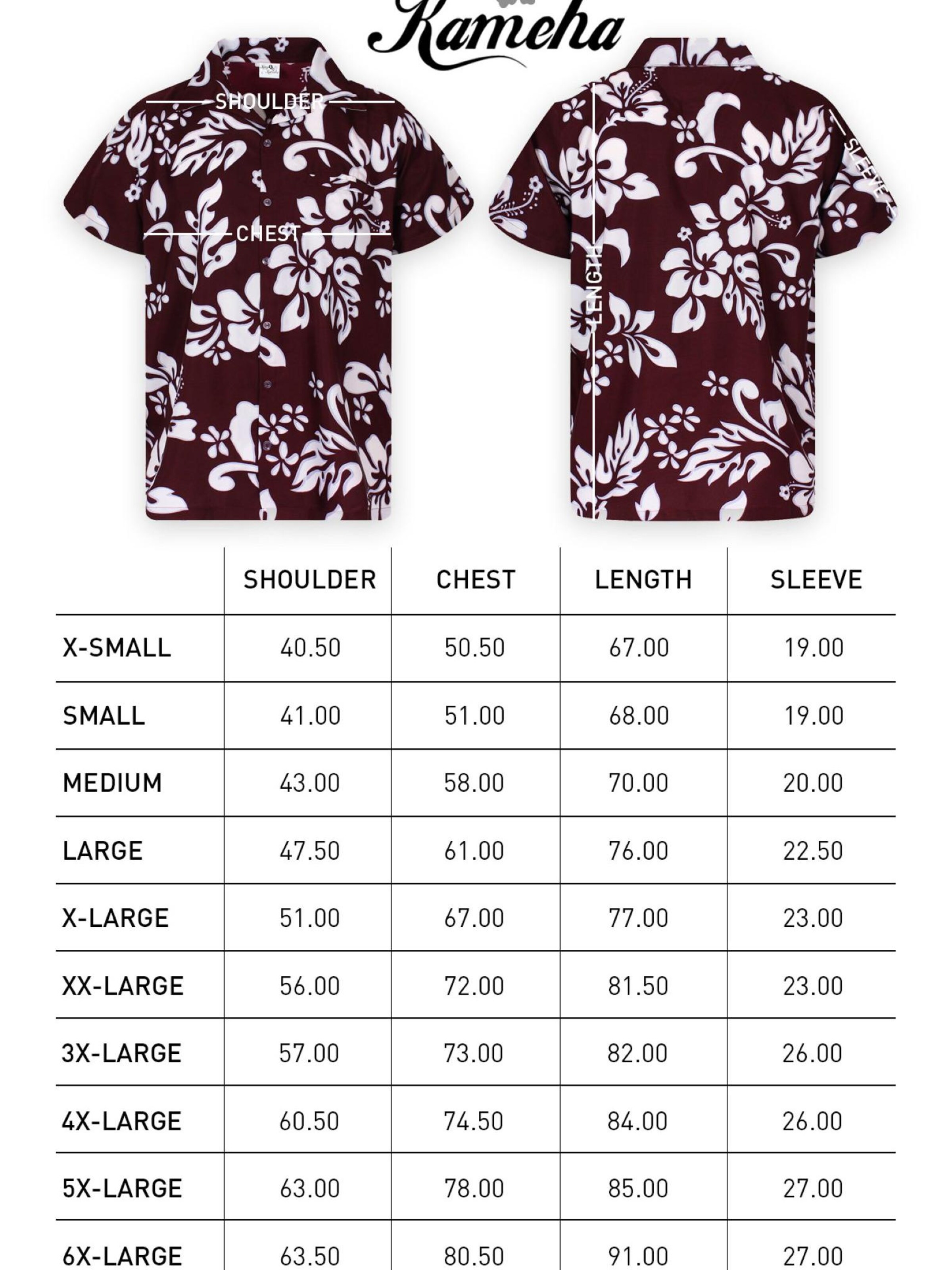 King Kameha Shirt 'Hibiscus' in Red