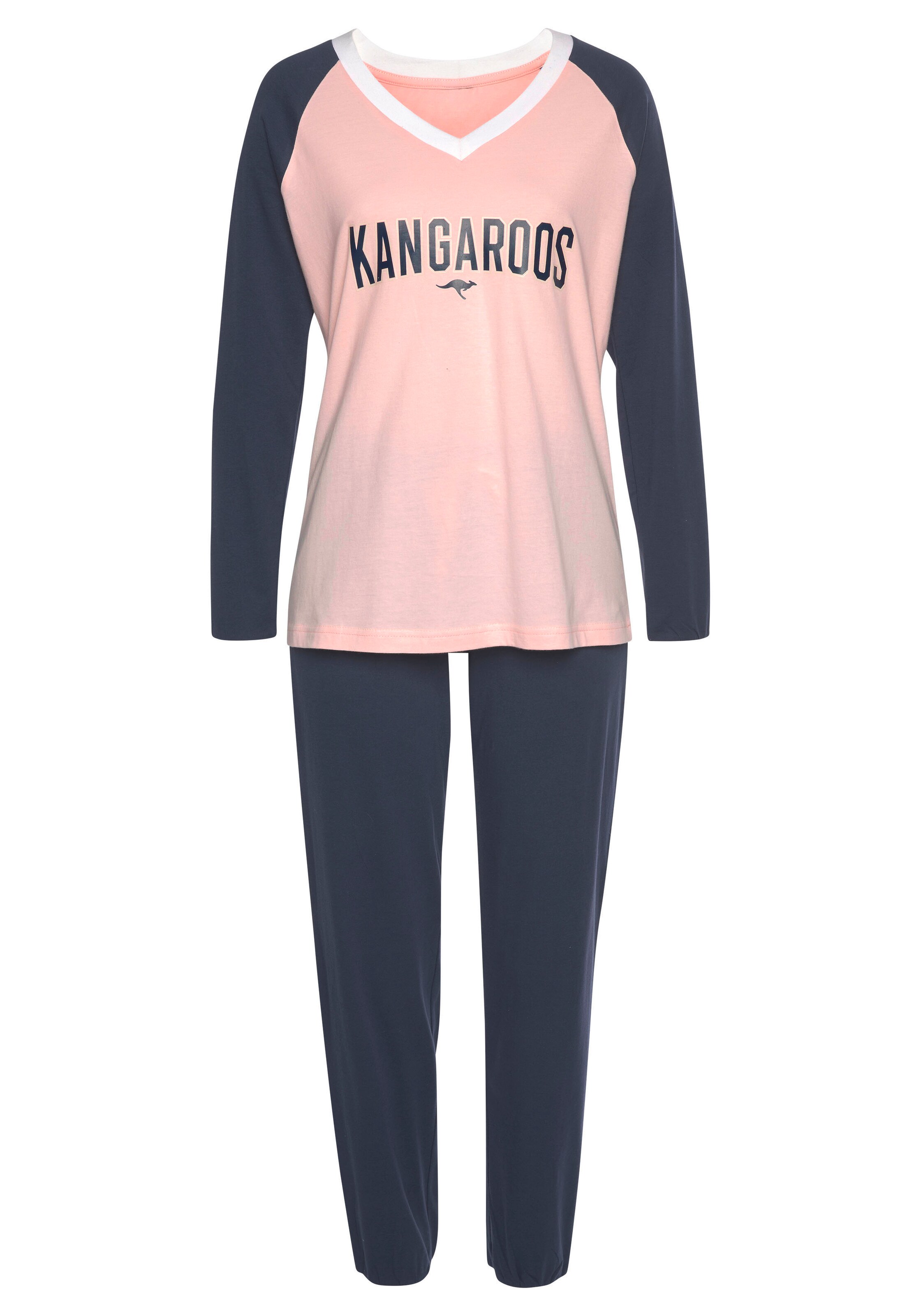KangaROOS Pajama in Blue: front