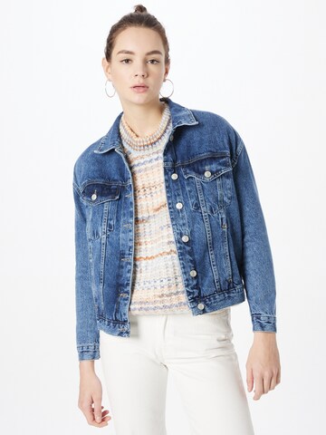 Trendyol Between-Season Jacket in Blue: front