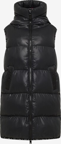 Carlo Colucci Bodywarmer 'Decima' in Zwart: voorkant