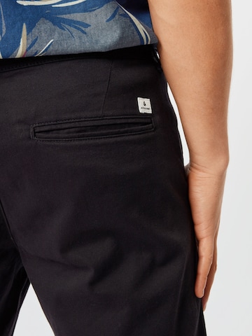 JACK & JONES Normální Chino kalhoty 'DAVE' – černá