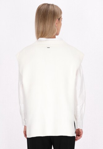 DreiMaster Klassik Sweater in White