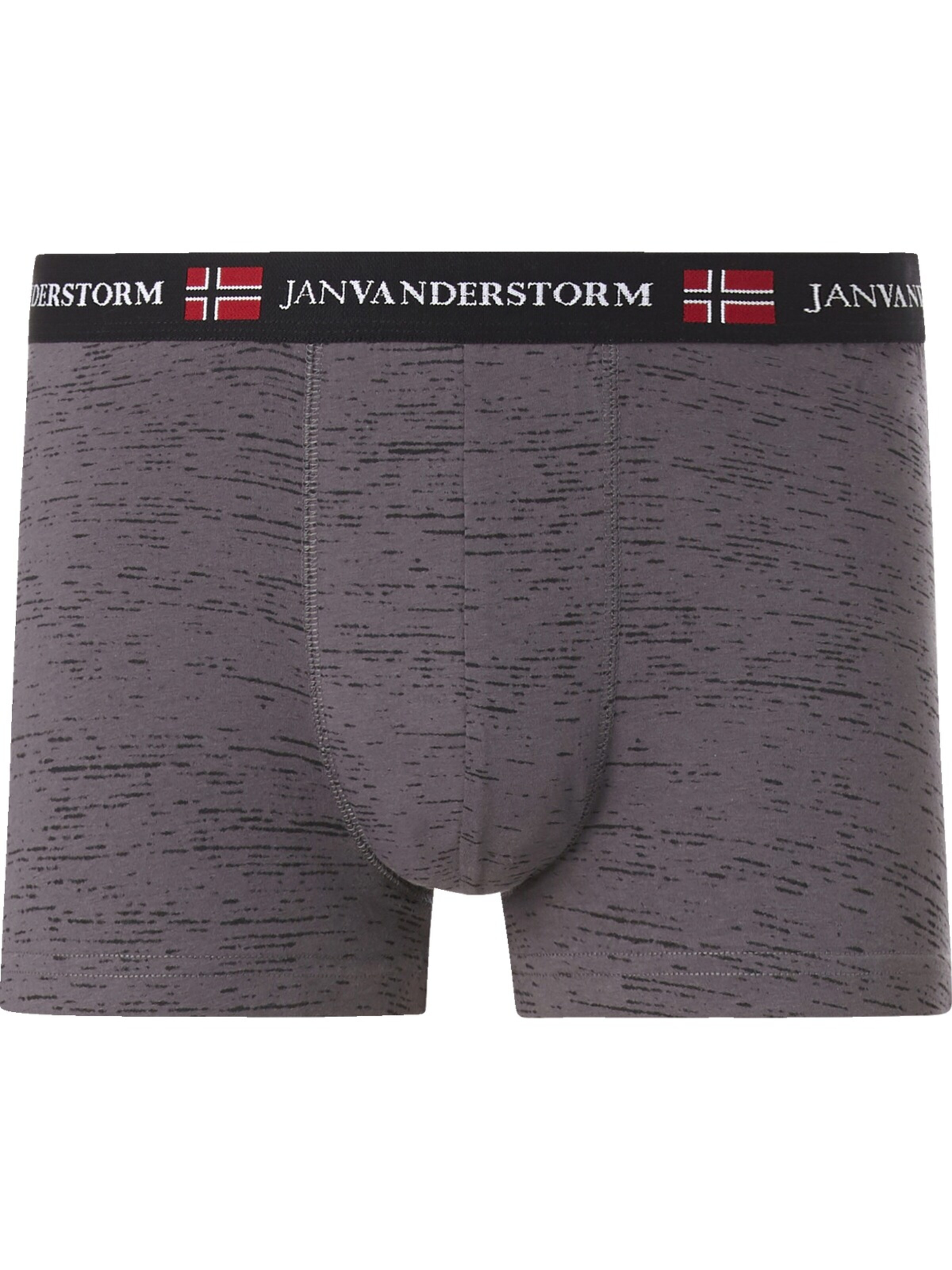 Jan Vanderstorm Boxer shorts ' Norik ' in Grey
