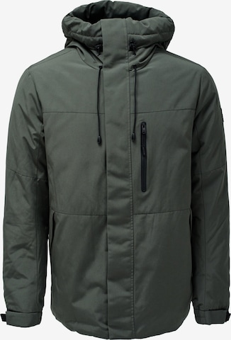 Salsa Jeans Winter Parka in Green: front
