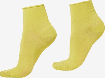 CALZEDONIA Socks in Yellow: front