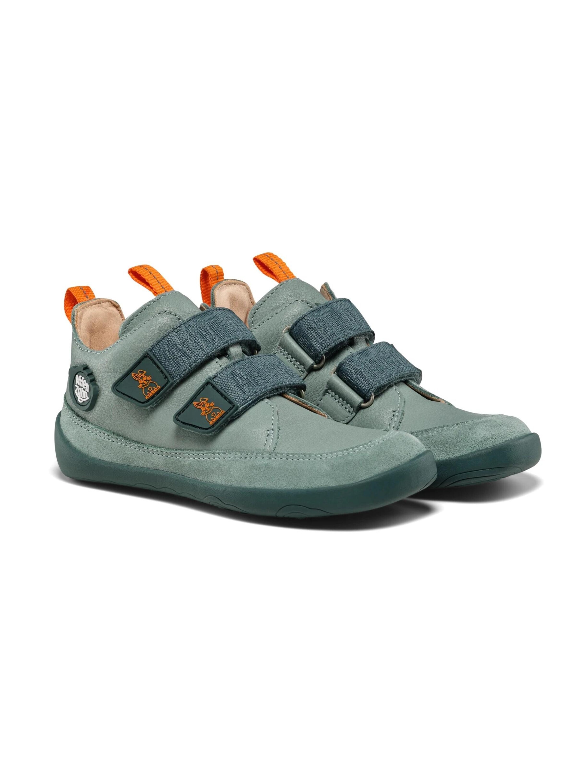 Affenzahn Sneakers 'Sneaker Leder Buddy' in Blue