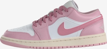 Jordan Låg sneaker 'Air Jordan 1' i vit: framsida