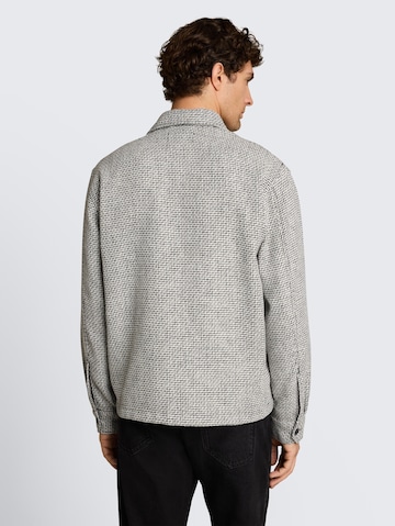 Coupe regular Chemise TOM TAILOR DENIM en gris