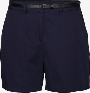 VERO MODA Normální Chino kalhoty 'FLASHINO' – modrá: přední strana