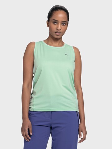 Schöffel Functioneel shirt ' CIRC Top Tauron L ' in Groen: voorkant