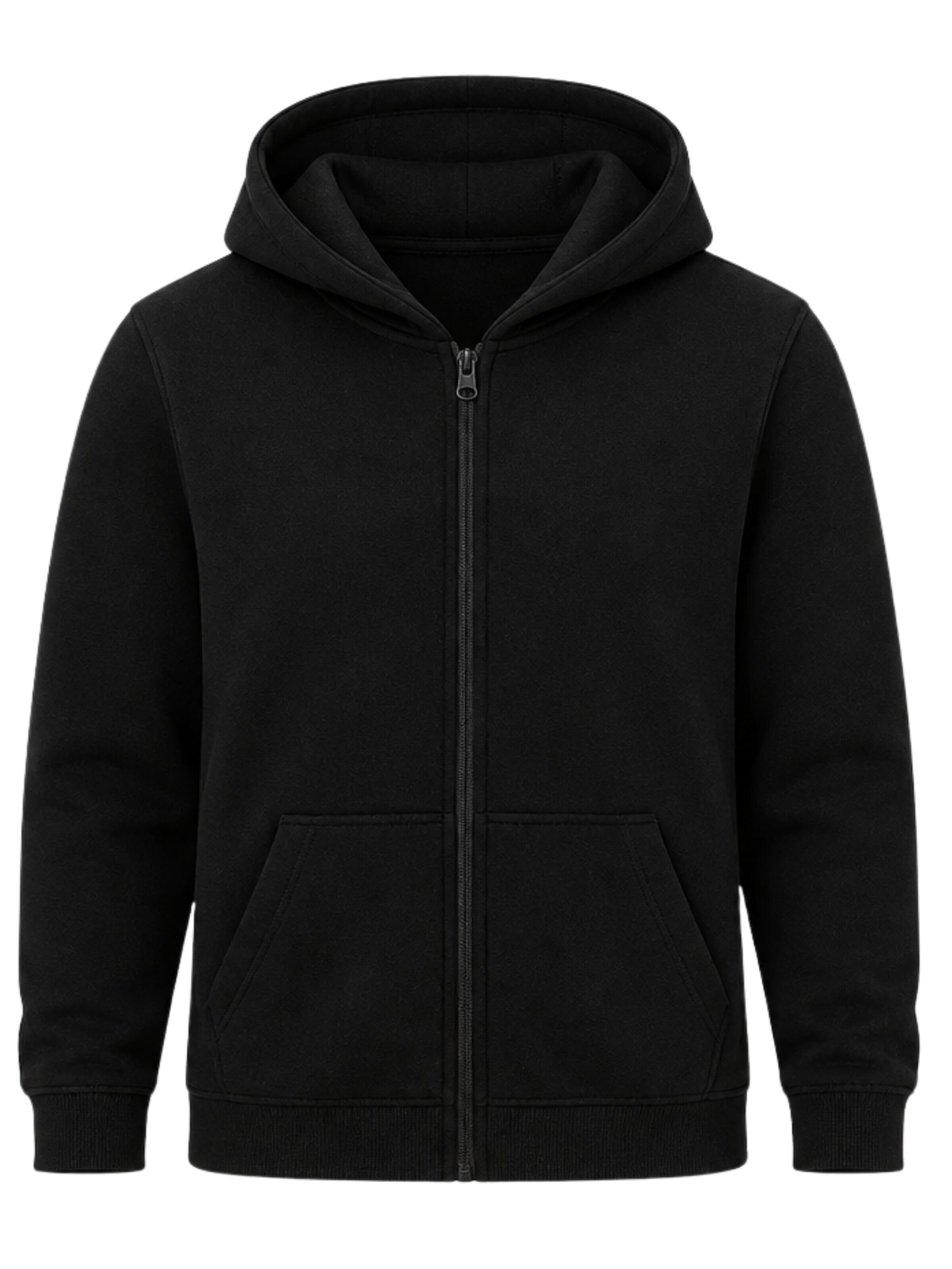 LOUIS LECLER Sweat jacket 'Selara' in Black: front