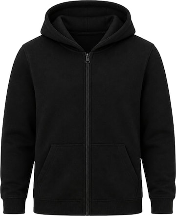 LOUIS LECLER Sweat jacket 'Selara' in Black: front