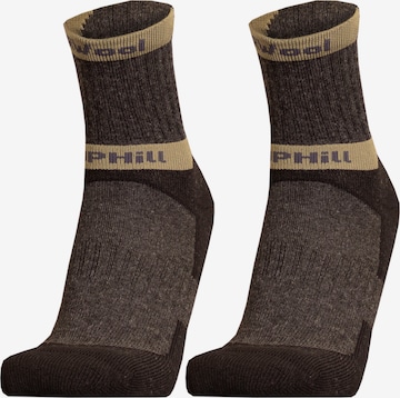 UphillSport Sportsocken 'HETTA SUMMER' in Grau