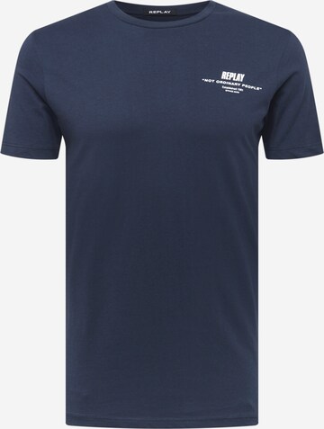 REPLAY T-Shirt in Blau: front