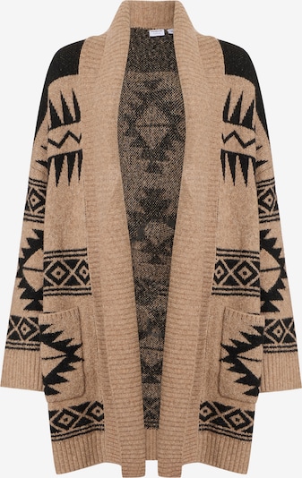 Kardiganas 'NMLEISE' iš Noisy may, spalva – mokos spalva / juoda, Prekių apžvalga